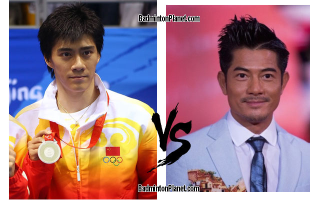 Fu Haifeng vs Aaron Kwok (a celebrity from Hong Kong).