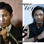 Kento Momota vs Alex To (a celebrity from Hong Kong).