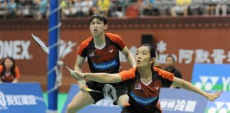 Tan Kian Meng/Lai Pei Jing advance to Indonesian Masters second round. (photo: AP)