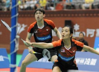 Tan Kian Meng/Lai Pei Jing advance to Indonesian Masters second round. (photo: AP)