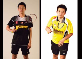 Chooi Kah Ming (left) and Low Juan Shen are doing well at the 2016 Indonesia Masters.