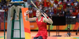 Carolina Marin is the No. 1 seed at 2016 Korea Open Superseries. (photo: AFP)