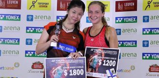 Congratulations to Soniia Cheah for winning the Belgian Open. (photo: Bernama)