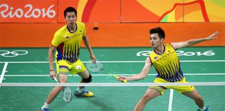 09 23 2016 badminton news goh v shem Goh V Shem/Tan Wee Kiong are out of the 2016 Japan Open. (photo: AFP)wee kiong