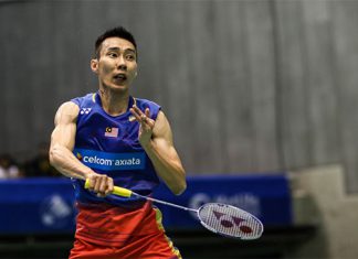 Lee Chong Wei is on course for his 6th Japan Open title. (photo: AFP)