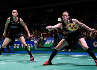 Christinna Pedersen/Kamilla Juhl seek revenge against Ayaka Takahashi/Misaki Matsutomo in Japan Open final. (photo: AP)