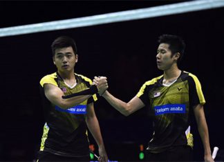 Goh V Shem/Tan Wee Kiong should be more stable on the court. (photo: AFP)