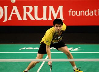 Wish Goh Soon Huat good luck in mixed doubles. (photo: AP)