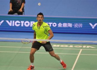 Lin Dan still very dominant on the badminton court.