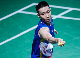 Lee Chong Wei loses to Brice Leverdez in 2016 Denmark Open quarter-finals. (photo: AP)