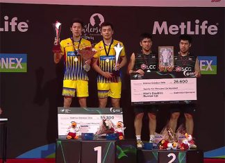 Goh V Shem/Tan Wee Kiong play with strong "mental toughness" to win the 2016 Denmark Open.