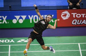Jan Jorgensen needs to work harder in order to get to the top of the badminton world. (photo: AFP)