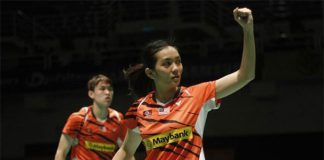 Tan Kian Meng/Lai Pei Jing are hoping to do well at Bitburger Open. (photo: Bernama)