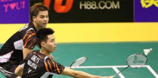 Best of luck to Ong Yew Sin/Teo Ee Yi in the semi-finals of 2016 Bitburger Open. (photo: Bernama)