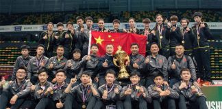 China win the 2016 World Junior Mixed Team Championships. (photo: BWF)
