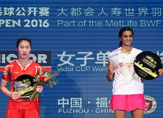 Congratulations to P.V. Sindhu for winning the 2016 China Open women's singles title. (photo: AP)