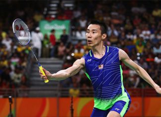 Lee Chong Wei is a top candidate for 2016 Male Badminton Player of the Year award. (photo:AP)
