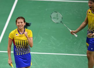 Goh Liu Ying and Chan Peng Soon are the most successful mixed doubles pair in the history of Malaysian badminton. (photo: AP)