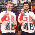 Marcus Ellis and Chris Langridge win men's doubles bronze medal at Rio Olympics. (photo: AP)