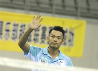 Lin Dan still one of the best badminton players in the world.