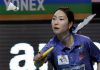 Sung Ji Hyun wins a jaw-dropping match against Carolina Marin in 2017 Premier Badminton League. (photo: PBL)