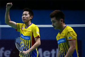 Goh V Shem/Tan Wee Kiong are aiming for better results in bigger tournaments in 2017. (photo: AP)