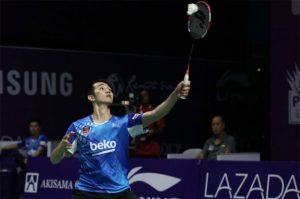 Chong Wei Feng off to a good start at 2017 Malaysia Masters. (photo: Purple League)