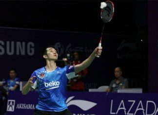 Chong Wei Feng off to a good start at 2017 Malaysia Masters. (photo: Purple League)