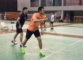 Hendra Setiawan/Tan Boon Heong look good in their debut at 2017 Syed Modi International. (photo: Tan Boon Heong's Facebook)