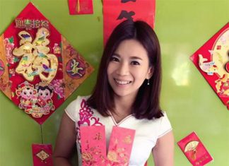 Goh Liu Ying wishes everyone a Happy Chinese New Year. (photo: Goh Liu Ying's Facebook)