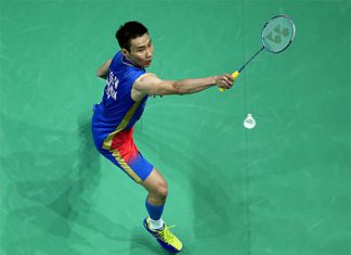 Lee Chong Wei's return to active badminton should be taken slowly and carefully. (photo: AP)