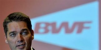 Congratulations to Poul-Erik Hoyer Larsen on his re-election as President of BWF. (photo: AP)