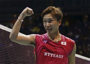 Kento Momota is one of the best badminton players in the world. (photo: AP)