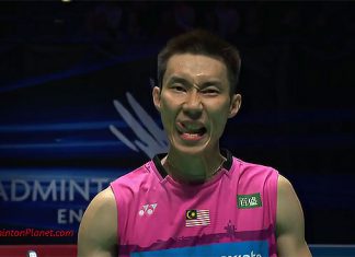 Lee Chong Wei advances to the 2017 All England final. (photo: AFP)