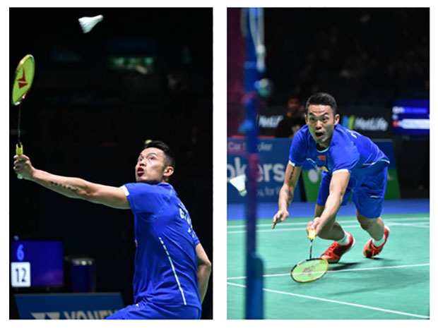 Lin Dan is on course to win his first international tournament of 2017 at Swiss Open. (photo: AFP) Lin Dan is on course to win his first international tournament of 2017 at Swiss Open. (photo: AFP)