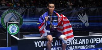 Lee Chong Wei still has the desire to win more badminton titles. (photo: AFP)