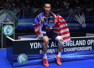 Lee Chong Wei still has the desire to win more badminton titles. (photo: AFP)