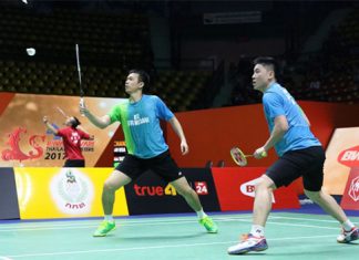 Hendra Setiawan and Tan Boon Heong. (photo: AFP)