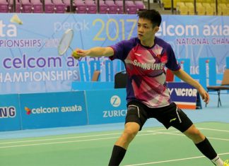 Daren Liew is going to have a tough fight against Viktor Axelsen in the Malaysia Open opener. (photo: Abdullah Yusof)