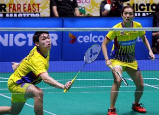 Tan Kian Meng/Lai Pei Jing need to be more stable in order to achieve better results internationally. (photo: AP)