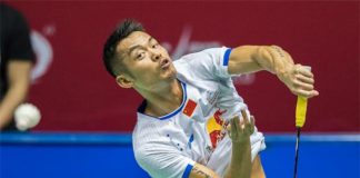 Lin Dan shows determination to return to the top of badminton.