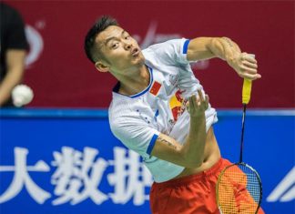 Lin Dan shows determination to return to the top of badminton.