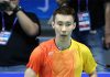 Lee Chong Wei eases into second round of 2017 Badminton Asia Championships.
