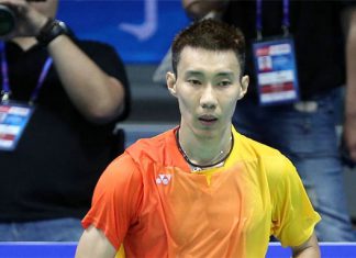 Lee Chong Wei eases into second round of 2017 Badminton Asia Championships.