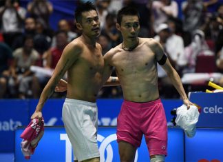 Lee Chong Wei to play Lin Dan in the 2017 Badminton Asia Championships semi-finals.