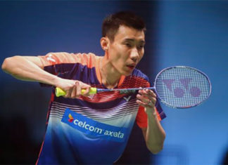 Lee Chong Wei is the most reliable player in the Malaysian team. (photo:AFP)