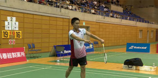 Kento Momota advances to the final of Japan Ranking Circuit.