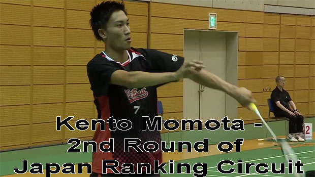 Kento Momota makes a comeback at 2017 Japan Ranking Circuit (Match 2)