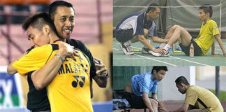 Lee Chong Wei and Misbun Sidek are the best player/coach combo in Malaysian badminton. (photo: Misbun's blog)