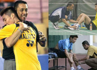 Lee Chong Wei and Misbun Sidek are the best player/coach combo in Malaysian badminton. (photo: Misbun's blog)